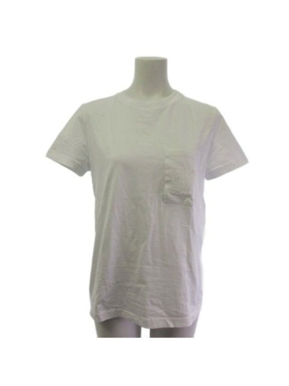 Max Mara T-Shirt Pocket T Embroidery Short Sleeve White